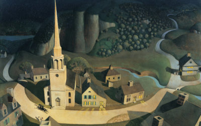 Postcard Story – The Midnight Ride of Paul Revere – Grant Wood – 1931 – The Metropolitan Museum of Art