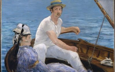 Postcard Story – Part 2 – Boating – Edouard Manet – 1894 – The Metropolitan Museum of Art