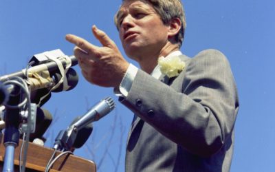 Senator Robert Kennedy – March 25, 1968 – Ditching High School to go Hear His Campaign Speech at a College in the San Fernando Valley, CA – Two & A-Half Months Before His Assassination in Los Angeles