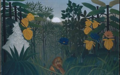 Postcard Story – The Repast of the Lion – Henri Rousseau – 1907 – The Metropolitan Museum of Art