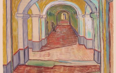 Postcard Story – Corridor In The Asylum – Vincent van Gogh – 1889 – The Metropolitan Museum of Art