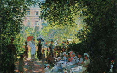 Postcard Story – The Parc Monceau – Claude Monet – 1878 – The Metropolitan Museum of Art