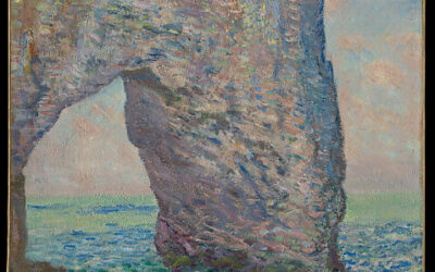 Postcard Story – The Manneporte Near Etretat – Claude Monet – 1886 – The Metropolitan Museum of Art