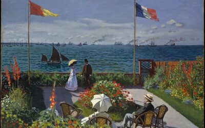 Postcard Story – Garden at Sainte-Adresse – Claude Monet – 1867 – The Metropolitan Museum of Art